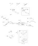 Part Location Diagram of 691297 Briggs and Stratton Spring-governor